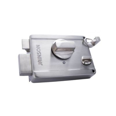 Jainson 2 Turn Rim Latch Ultra Key Internal Door Lock-Stainless Steel Finish-372