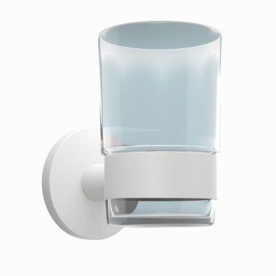 Jaquar Continental Tumbler Holder White Matt Finish - ACN-WHM-1141N