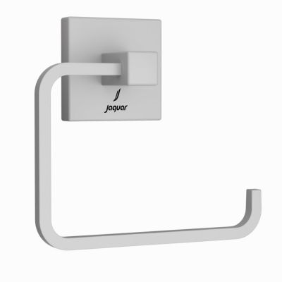 Jaquar Kubix Prime Toilet Roll Holder with Flap White Matt Finish - AKP-WHM-35753PS