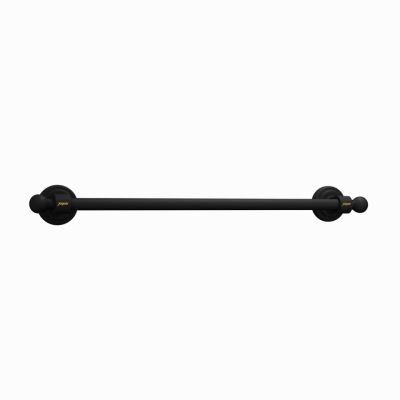 Jaquar Queen's Single Towel Rail Black Matt Finish - AQN-BLM-7711