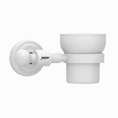 Jaquar Queen's Tumbler Holder White Matt Finish - AQN-WHM-7741