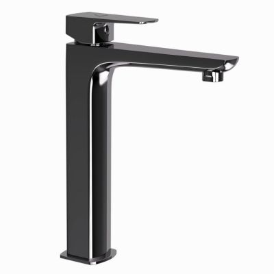Jaquar Kubix Prime Single Lever Tall Boy Black Chrome Finish - KUP-BCH-35005BPM