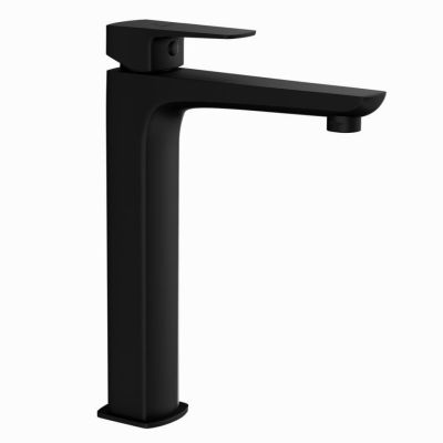 Jaquar Kubix Prime Single Lever Tall Boy Black Matt Finish - KUP-BLM-35005BPM