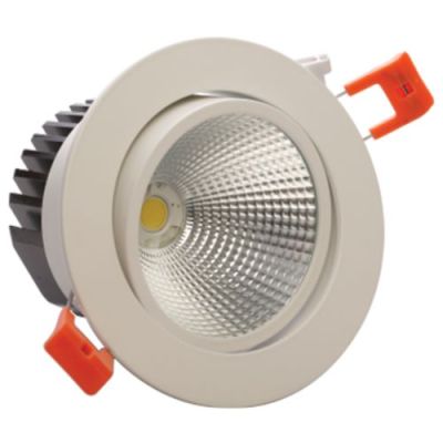 Jaquar Estus Swivel 3W Round Tiltable COB LED Downlight LETS36R003XW