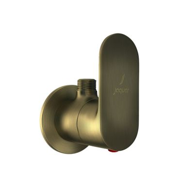 Jaquar Opal Prime Angle Valve with Wall Flange Antique Bronze Finish - OPP-ABR-15053PM