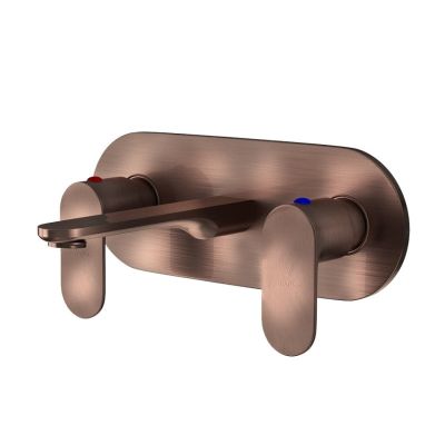 Jaquar Opal Prime Two Concealed Stop Cocks with Basin Spout Antique Copper Finish - OPP-ACR-15433PM