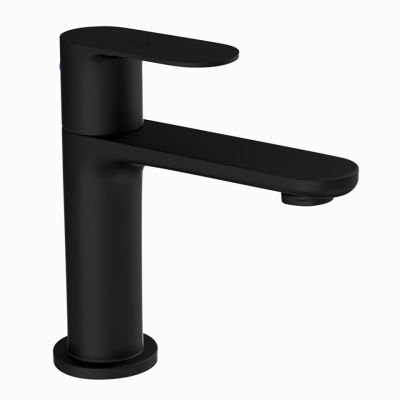 Jaquar Opal Prime Pillar Cock Black Matt Finish - OPP-BLM-15001PM