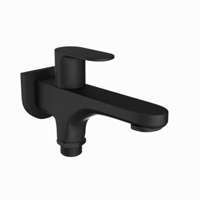 Jaquar Opal Prime 2-Way Bib Tap Black Matt Finish - OPP-BLM-15041PM