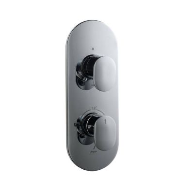 Jaquar Opal Prime Aquamax Exposed Part Kit with 3-way diverter Chrome Finish - OPP-CHR-15683KPM