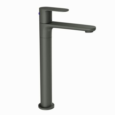 Jaquar Opal Prime Pillar Cock Graphite Finish - OPP-GRF-15021PM
