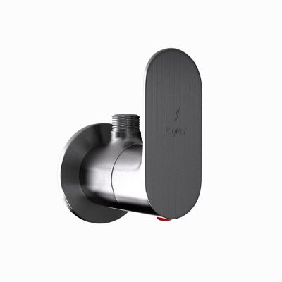 Jaquar Opal Prime Angle Valve with Wall Flange Stainless Steel Finish - OPP-SSF-15053PM