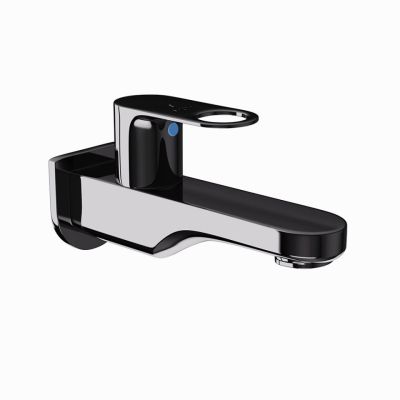 Jaquar Ornamix Prime Bib Cock Black Chrome Finish - ORP-BCH-10037PM