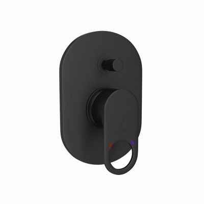 Jaquar Ornamix Prime Single Lever Exposed Parts Kit Black Matt Finish - ORP-BLM-10065PM