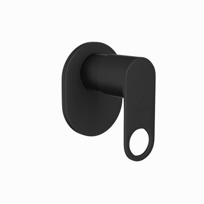 Jaquar Ornamix Prime Exposed Part Kit of Concealed Stop Cock Black Matt Finish - ORP-BLM-10083KPM