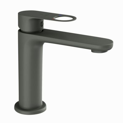 Jaquar Ornamix Prime Single Lever Basin Mixer Graphite Finish - ORP-GRF-10011BPM