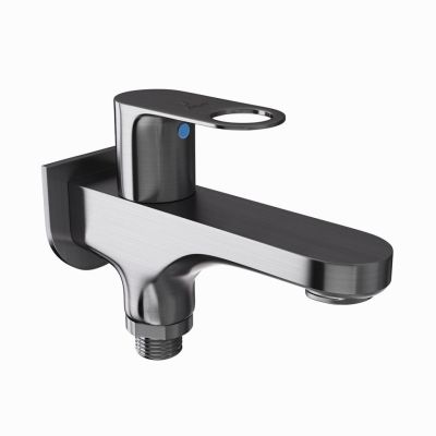 Jaquar Ornamix Prime 2 Way Bib Cock Stainless Steel Finish - ORP-SSF-10041PM