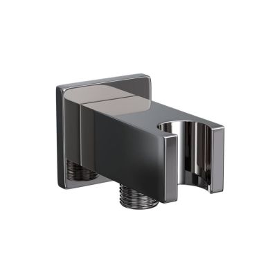 Jaquar Wall Qutlet with Shower Hook Black Chrome Finish - SHA-BCH-566S