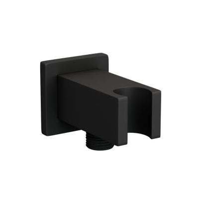 Jaquar Wall Qutlet with Shower Hook Black Matt Finish - SHA-BLM-566S