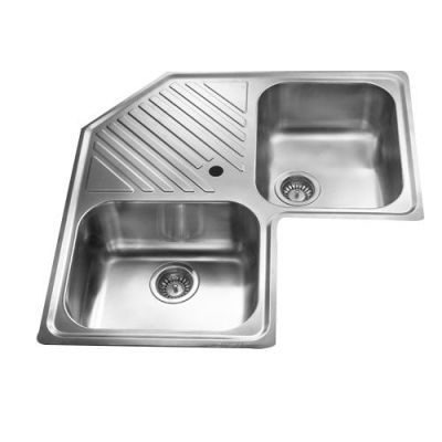 Jayna Corner Kitchen Sink Signature Symphony CS 01 Matt