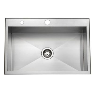 Jayna Kitchen Sink Square International Brush Finish JS 3020