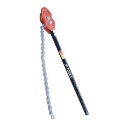 JF Tools 8Inch Chain Pipe Wrench-Heavy (With Intrchangable Jaws) JT-1102