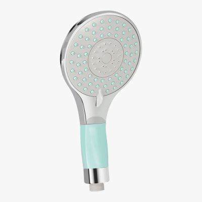 Kerovit Chrome Finish 120mm Dia 4.7Inch Five Function Hand Shower
with Hook KA530002