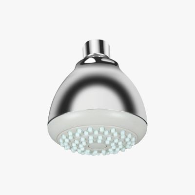 Kerovit Chrome Finish 80mm Dia 3.1Inch Single Function Wall
Mounted OverHead Shower KA550001