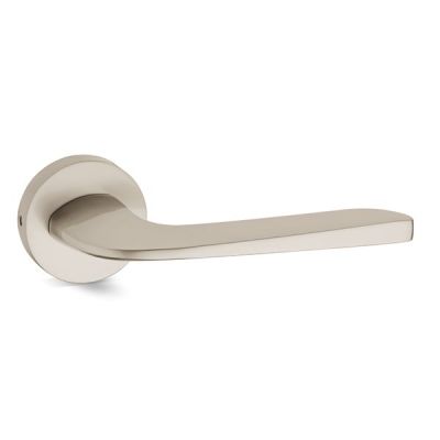 Kadson Mortise Zinc Alloy Rose Door Handles Square Base Set - 3038-ST
