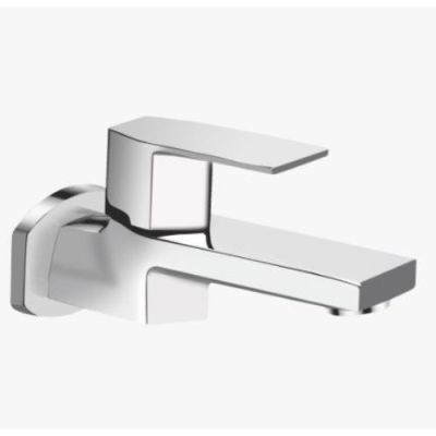 Kerovit Qua Chrome Finish Bib Cock with Wall Flange KB1011004