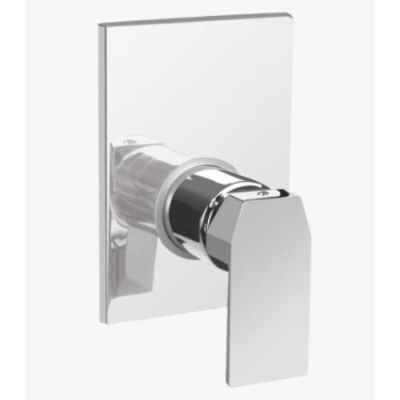 Kerovit Qua Chrome Finish Single Lever 2 Inlet Concealed Shower
Mixer Trims Divertor KB1011015