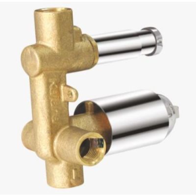 Kerovit Single Lever 40mm 2 Inlet Concealed Bath
& Shower Mixer Divertor KB111012