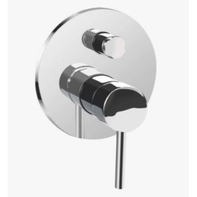 Kerovit Nucleus Chrome Finish Single Lever 2 Inlet Concealed Bath &
Shower Mixer Diverter KB111014