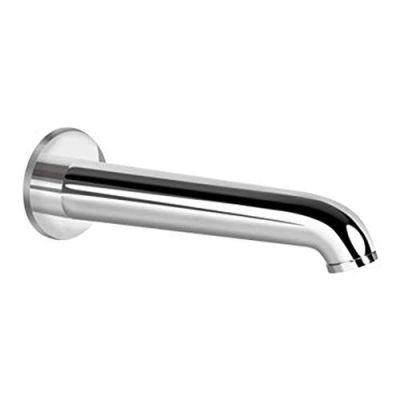 Kerovit Nucleus Chrome Finish Bath Tub Spout with Wall Flange KB111016