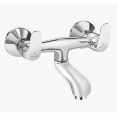 Kerovit Edge Chrome Finish Wall Mixer - Non Telephonic
Shower with Wall Flanges KB1211021