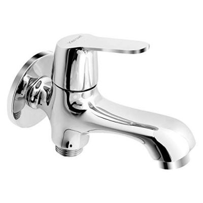 Kerovitc Joy Chrome Finish 2 Way Bib Cock with Wall Flange KB1511005