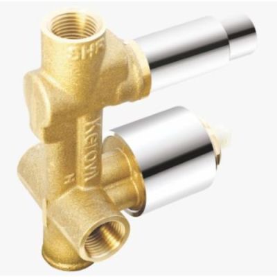 Kerovit Single Lever 35mm 2 Inlet Concealed Bath &
Shower Mixer Body Divertor KB1511012