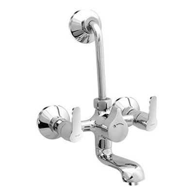 Kerovit Joy Chrome Finish Wall Mixer 2 in 1
with Wall Flanges KB1511019