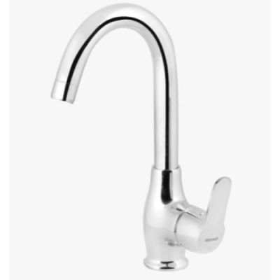 Kerovit Joy Chrome Finish Single Lever Deck Mounted Sink Mixer
with Swivel Spout KB1511047