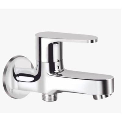 Kerovit Hydrus Chrome Finish 2 Way Bib Cock with Wall Flange KB411005