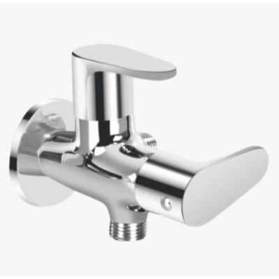 Kerovit Hydrus Chrome Finish 2 Way Angle Cock with Wall Flange KB411040
