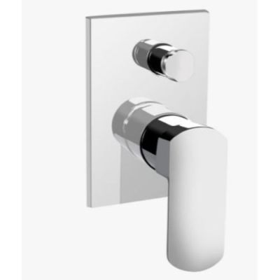 Kerovit Orion Chrome Finish Single Lever 2 Inlet Concealed Bath &
Shower Mixer KB611014