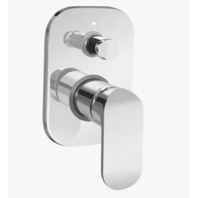 Kerovit Matrix Chrome Finish Single Lever 3 Inlet Concealed Bath &
Shower Mixer Diverter KB811036