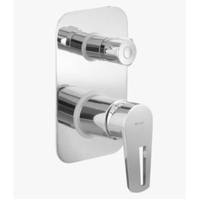 Kerovit Chime Chrome Finish Hi Flow Concealed Body Diverter (Showers and Spout) KB911056