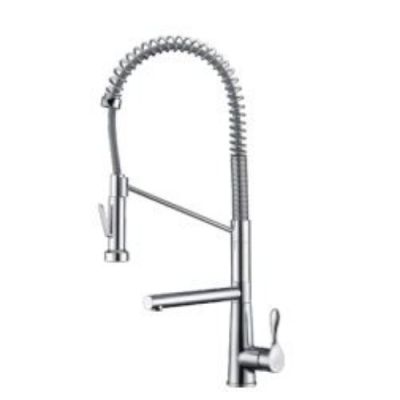 Kerovit Chrome Plated Finish Single Lever Pull Out 2 Way Sink Mixer Kerovit-KA740004-CP