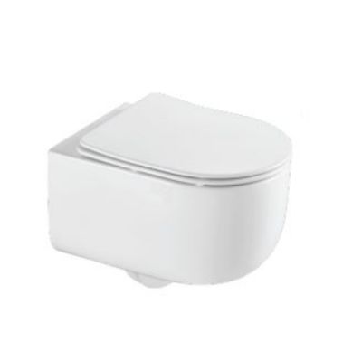 Kerovit Larkin Glossy White Torando Wall Hung Closet Kerovit-KAJ0514-GW