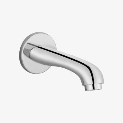 Kerovit Infinit Chrome Finish Bath Tub Spout With Flange KB2011016