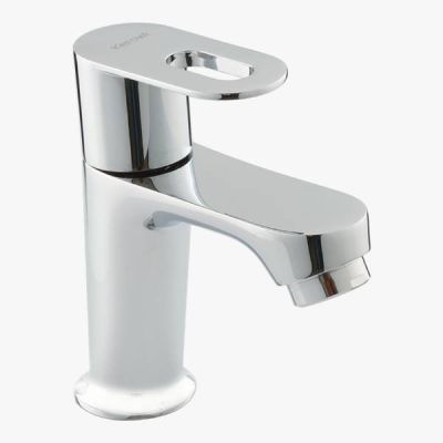Kerovit Trendy Chrome Finish Short Body Pillar Cock KB2111001