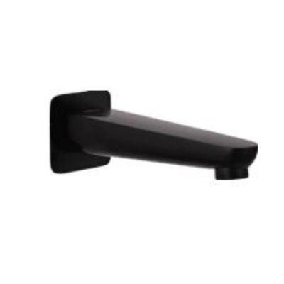 Kerovit Arius Matt Black Finish Bath Spout Without Button Kerovit-KB2311016-MDK