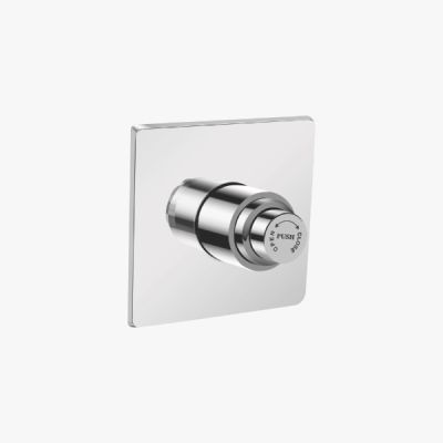 Kerovit Chrome Finish 40mm Concealed Dual Flush Valve Square Flange KB400002S