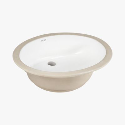 Kerovit Amelia 500x410x185mm Under Counter Basin KO287W-White